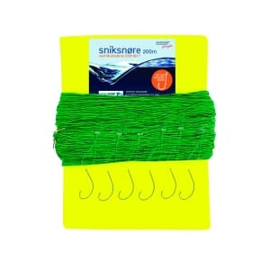 Sniksnøre 200M. (6. Rustfrie Kroker)