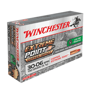Winchester 30-06 Extreme Point Lead Free 150gr