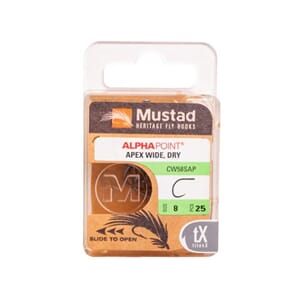 Mustad Heritage CW58SAP Apex Wide Dry