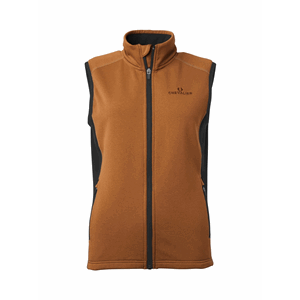 Chevalier Lenzie Fleece Vest Women Orange/Brown
