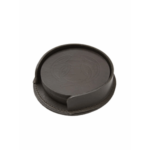 Chevalier After Hunt Coaster Leather Brown