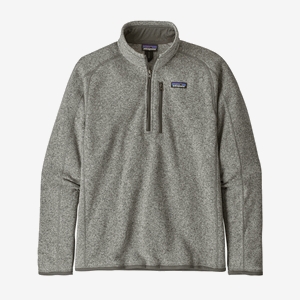Patagonia M`s Better Sweater 1/4 Zip Stonewash