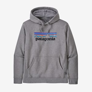 Patagonia P-6 Logo Uprisal Hoody Gravel Heather