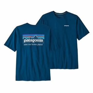 Patagonia M`s P-6 Mission Organic T-Shirt Lagom Blue