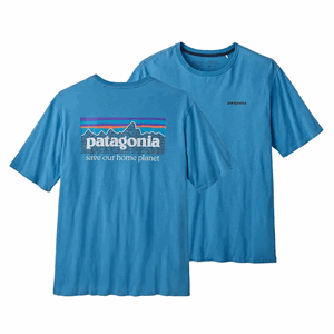 Patagonia M`s Mission Organic T-Shirt Anacapa Blue
