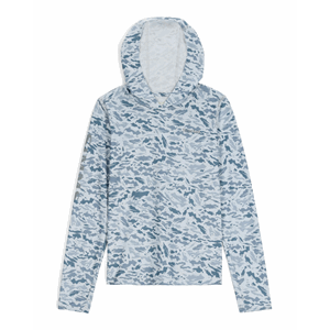 VP Simms Kids Solar Tech Hoody Ghost Camo Neptune M