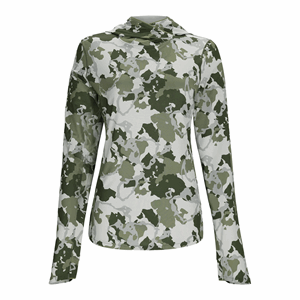 VP Simms Solarflex Hoody W's Regiment Camo Clover M