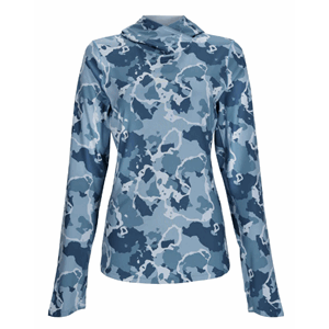 VP Simms Solarflex Hoody W's Regiment Camo Neptune M