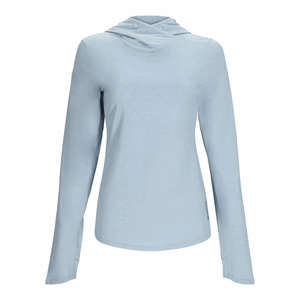 VP Simms Solarflex Hoody W's Steel Blue Heather M