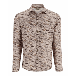 VP Simms Challenger LS Shirt W's Sand Riverb Print M