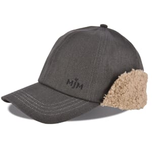 MJM Cap Alf Dyed Canvas Cotton Black