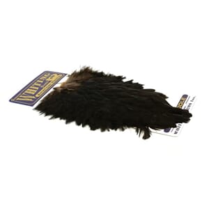 Whiting American Hackle Hen Saddle Black