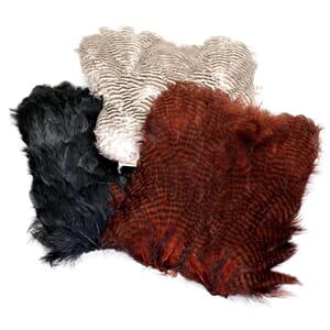 Flyco Keough Softhackle Patch Grizzly