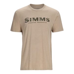 Simms Logo T-Shirt RC Dark Clover/Military Heathe