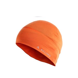 Aclima LightWool Beanie Unisex Orange Tiger One-Size