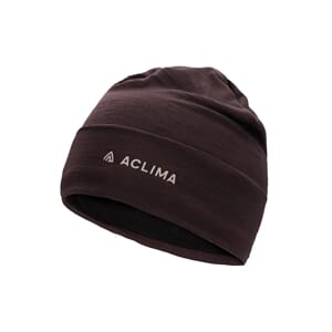 Aclima Woolnet Beanie Unisex Chocolate Plum L/XL