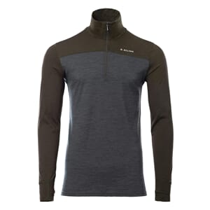 Aclima Lightwool 180g/m2 Polo w/Zip Tarmac/Marengo