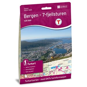 Turkart Bergen 7 Fjellsturen