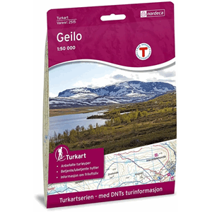 Turkart Geilo 1:50 000