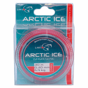 Lawson Arctic Ice Isfiskesene Rød 30M