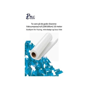 Brecom Rull Vakuum 20x500cm 2 stk