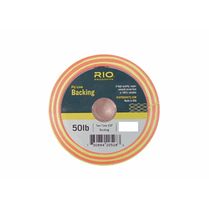 Rio Fly Line Backing 50LB Two Tone GSP