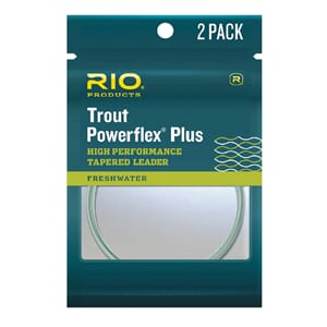 Rio Trout Powerflex Plus Leader 12ft 2pk