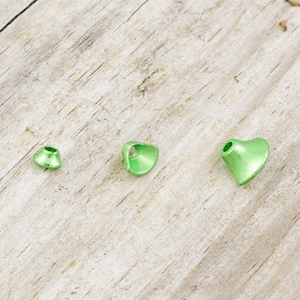 Frødinflies FITS Tungsten 1/2 Turbo Cones Green Metallic