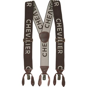 Chevalier Logo Suspenders High Vis. Brown One Size