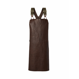 Chevalier Elk Butcher Apron Leather Brown One Size