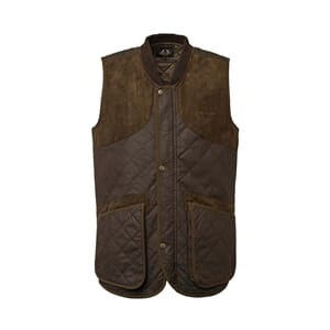 Chevalier Vintage Shooting Vest Leather Brown