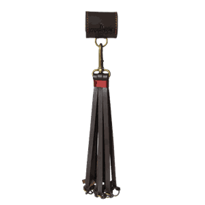 Franklin Rypegalge Lær Mørk Brun