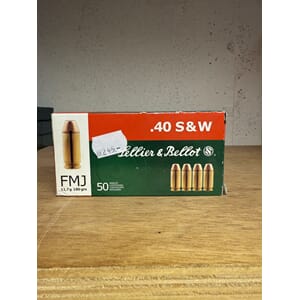 Sellier & Bellot kuler 40 S&W 180grs. FMJ