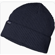 Patagonia Fishermans Rolled Beanie Navy Blue One Size